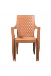 Romanoset Palermo Teak Plastik Kollu Balkon Ve Bahçe Sandalyesi 4 Lü Set - 2