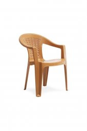 2 adet Retro Plastik sandalye Koltuk bahçe balkon sandalyesi - 1