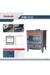 SABAH S106 Döküm Şömine Soba - 2