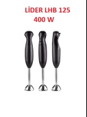 LİDER LHB-125 çubuk blender 400w thumbnail 1