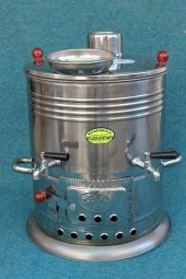 8 lt Piyasada 10 lt Odunlu Semaver Çift Musluklu - 1