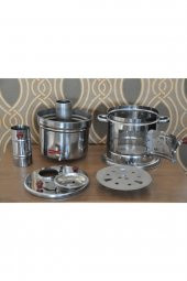 Semaver 3.5 Litre Çelik Odunlu Semaver - 3