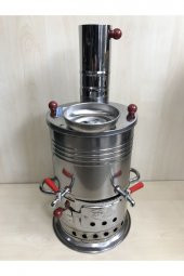 Zarif iş Çift Musluk Semaver 3''5 lt - 1