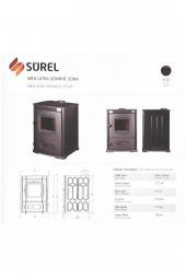 Sürel Mini Ultra Şömine Soba 5122 - 2