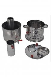 Zarif iş Tek Musluklu Semaver 3,5 litre - 2