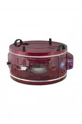 Uğur ( 57 Cm Düz Xxl ) Sülale Boyu Davul Fırın Bordo thumbnail 2