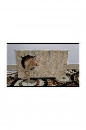 Dış Mekan Kedi Evi  Kedi Kulübesi Barınak Yuva Sudan Etkilenmez thumbnail 5