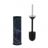 SİLİWAX LACİVER MERMER -2 Li Set Pedallı Çöp Kovası ve Wc Klozet Fırça Seti - 4