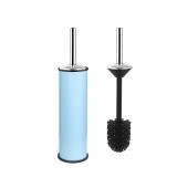 SİLİWAX ELİT İKİLİ BANYO SETİ - MAVİ ( 3LT ÇÖP KOVASI + TUVALET FIRÇASI ) - 4
