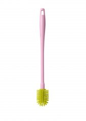 SİLİWAX BİBERON TEMİZLEYİCİ SİLİKON FIRÇA-PEMBE - 1