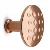 Düğme Noktalı Çekmece Dolap Kapak Kulpu Kulbu Metal Bakır Kulp thumbnail 1