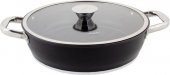 Aryıldız Trendy Induction Prestige 26 cm Basık Tencere - Siyah - 1