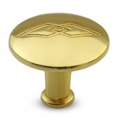 Baklavalı Düğme Çekmece Dolap Kapak Kulpu Kulbu Gold Metal Kulp - 2