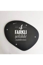Berry 74x53CM Antre Koridor Dresuar Konsol Şifonyer Duvar Salon Banyo Wc Ofis Yatak Oda Ayna - 6