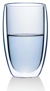 Rossel Premium Perotti Double Color 450 ml Bardak Mavi - 1