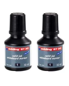Edding Ekonomik İkili Tahta Kalemi Mürekkebi Siyah 2x30ml - 2