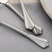 Nehir Fulya Sade 72 Parça 12 Kişilik Çatal Kaşık Bıçak Seti - 2