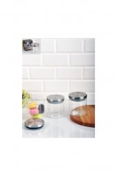 Rossel Premium Metal Kapaklı 200 Ml Yuvarlak Mini Kavanoz P/CAM-400909 - 1