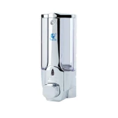 Omnipazar Xinda ZYQ138K Sıvı Sabun ve Şampuan Dispenseri Krom Kaplı 380ml - 1