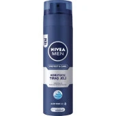 NIVEA Men Protect&Care Tıraş Jeli 200ml,Kuru Ciltler İçin,Pürüzsüz Tıraş - 1