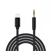 Tonex AX-02 Lightning to 3.5mm Audio AUX Ses Kablosu Siyah - 1