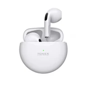 Tonex TX-440 TWS Kablosuz Kulak İçi Bluetooth Kulaklık - Beyaz - 1