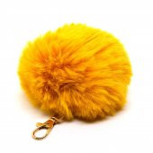 Sarı Renk Peluş Anahtarlık 834 - 1