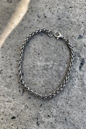 Lufigo Angelus Model 3Mm Kalın Kararmaz Unisex Bileklik Gümüş Kaplama - 357 - 1
