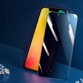 Vendas iPhone 14 Plus Uyumlu (14 Plus) Tam Uyumlu 0.3mm V-Pro Gizleyen Privacy Hayalet Ekran Koruyucu 2 Adet - 4
