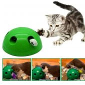 BUFFER® 360 Derece Dönebilen Değiştirilebilir İki Aparatlı Catch The Mouse Fare Yakalama Oyuncağı - 1