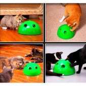 BUFFER® 360 Derece Dönebilen Değiştirilebilir İki Aparatlı Catch The Mouse Fare Yakalama Oyuncağı - 7