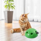 BUFFER® 360 Derece Dönebilen Değiştirilebilir İki Aparatlı Catch The Mouse Fare Yakalama Oyuncağı - 2