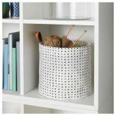 Siyah-Beyaz Çamaşır Sepeti IKEA 11 lt - 3