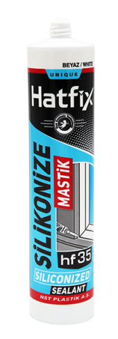 Hatfix Silikonize Mastik 350Gr - 1