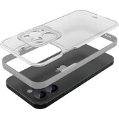 Buff Apple İphone 11 Pro Hybrid Corner Kılıf Beyaz - 3