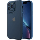 Buff Apple İphone 11 Pro Hybrid Corner Kılıf Mavi - 1
