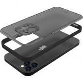 Buff iPhone 11 Pro Max Hybrid Corner Kılıf Black - 2