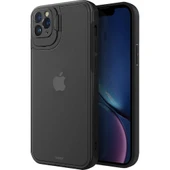 Buff İphone 11 Pro Max Hybrid Corner Kılıf Black - 1