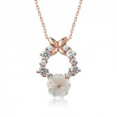 925 Ayar Gümüş Bahar Çiçeği Kadın Gümüş Kolye thumbnail 1