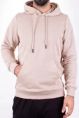 Twister 2732 Bej Kapüşonlu Erkek Sweatshirt - 2