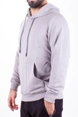 Twister 2732 Gri Kapüşonlu Erkek Sweatshirt - 3