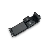 VW Passat B5.5 2001-2005 Sol Ön Kapı Cam Düğmesi Çiftli 1J3959857B thumbnail 1