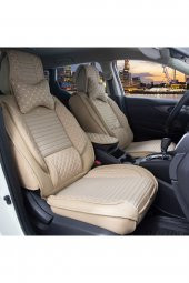 ACKSTRELTBEJP4001-16 
Bmw 1 SERİSİ 120 Lüks Deri Oto Koltuk Kılıfı Ön/Arka Set - 1