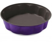 TANTİTONİ RENKLİ FİORELLA KEK KALIBI 26CM MOR - 1