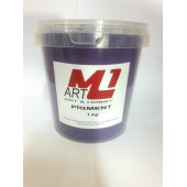 M1 ART Toz Pigment Boya MOR 1.kg -Epoksi Reçine-Poliüretan Reçine-Polyester Reçine-Mum Boyası - 1