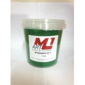 M1 ART Toz Pigment Boya YAYLA YEŞİLİ 1.kg -Epoksi Reçine-Poliüretan Reçine-Polyester Reçine-Mum Boyası - 1
