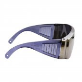 İş Güvenlik Gözlüğü Çapak Koruyucu Gözlük Aynalı Gümüş Antifog thumbnail 4