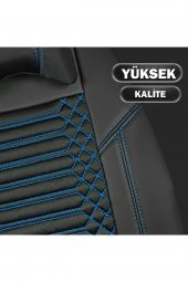 ACKSTREXCSYHMAVİ001-72 
Fiat Uno Lüks Deri Oto Koltuk Kılıfı Ön/Arka Set EXCLUSİVE - 5