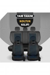 ACKSTREXCSYHMAVİ001-109 
KİA Ceed ESKİ Lüks Deri Oto Koltuk Kılıfı Ön/Arka Set EXCLUSİVE - 2