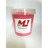 M1 ART Toz Pigment Boya PEMBE 1.kg -Epoksi Reçine-Poliüretan Reçine-Polyester Reçine-Mum Boyası - 1